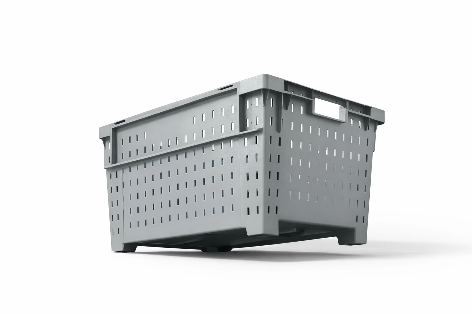 Plastic Crate Ventilated 595x395x300mm